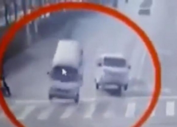 Acidente inexplicável na China intriga internautas