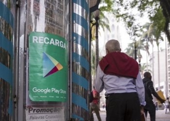 Recarregue a Play Store em bancas de jornal