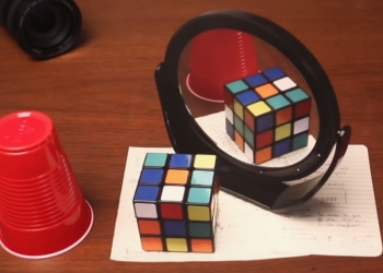 vídeo de ilusão óptica