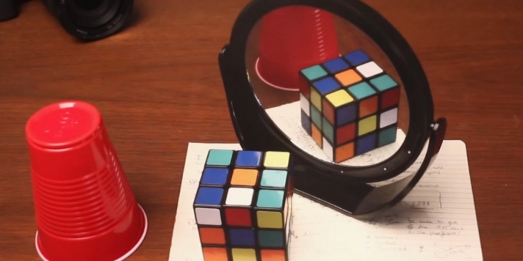 vídeo de ilusão óptica