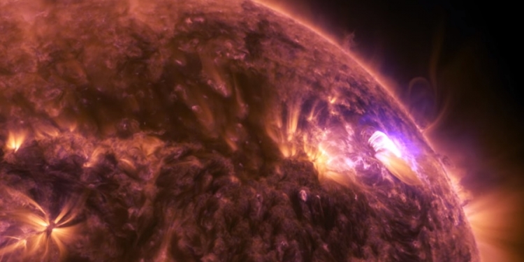 NASA divulga vídeo da tempestade solar em 4K