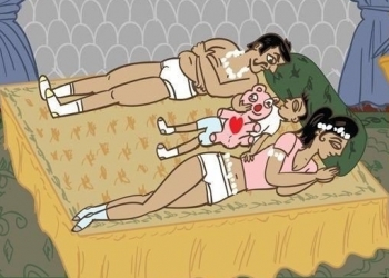 Posições hilárias de kama sutra para casados