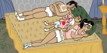 Posições hilárias de kama sutra para casados