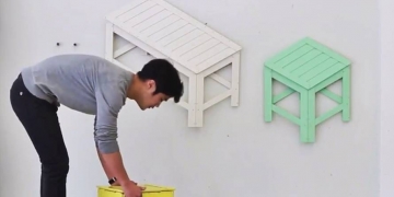 O futuro da arquitetura são móveis 2D que podem ser pendurados na parede