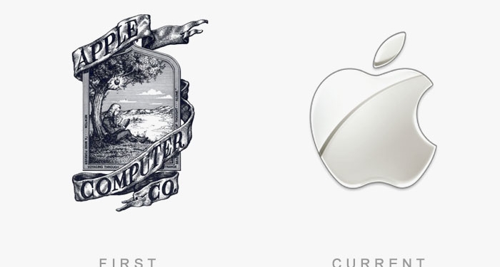 Como eram as logotipos mais famosas do mundo?