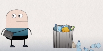 O que acontece com o plástico que você descarta?