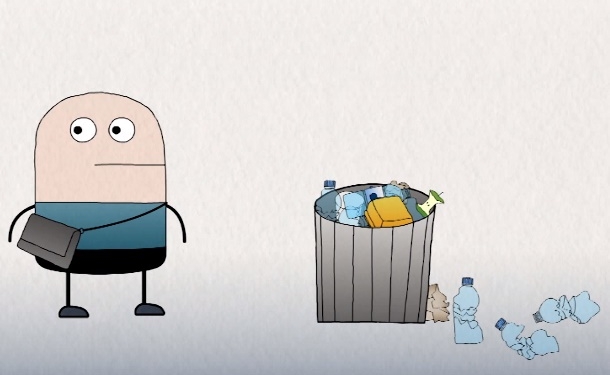 O que acontece com o plástico que você descarta?