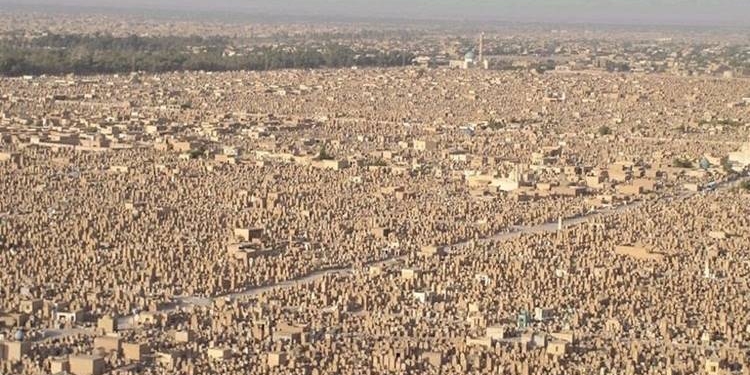 São mais de 5 milhões de corpos no maior cemitério do mundo