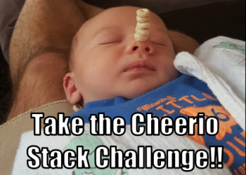 Quantos cereais você consegue empilhar no seu bebê?