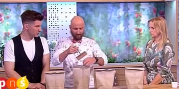 Video: mágico polonês perfura apresentadora ao vivo