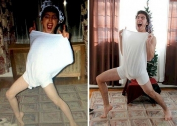 Esse pessoal recriou fotos de família e ficou hilário