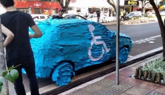 Essas pessoas se arrependeram de estacionar assim