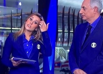 William Waack e Cristiane Dias protagonizam climão
