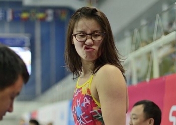 Fu Yuanhui é uma nadadora chinesa que ganhou os cariocas