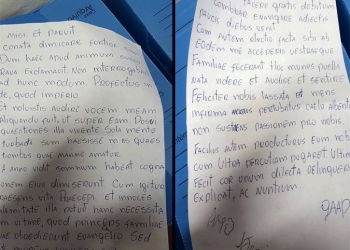 Mistério: jovem é encontrada morta com carta em latim