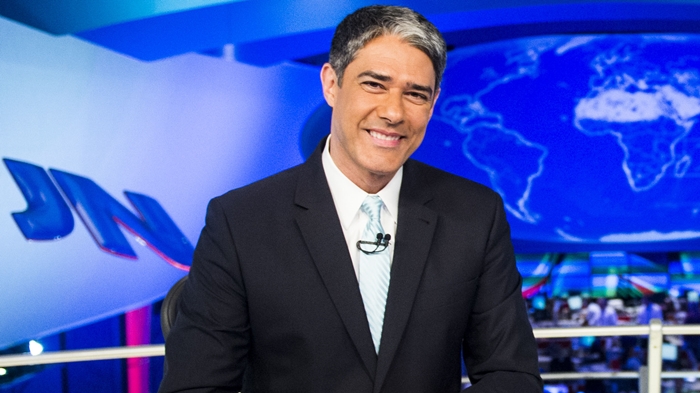 Jornal Nacional - Willian Bonner e Patricia Poeta