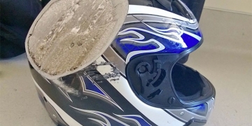 Essas imagens vão te fazer querer usar capacete até no chuveiro