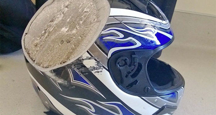 Essas imagens vão te fazer querer usar capacete até no chuveiro