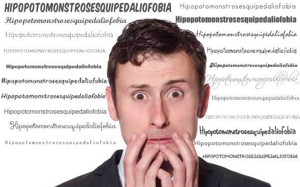 Hipopotomonstrosesquipedaliofobia, empezando por el nombre, ya sabemos que es de las fobias extrañas