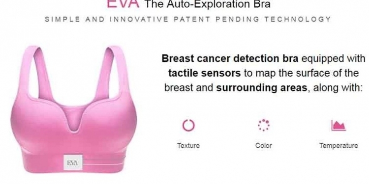 Estudante mexicano do ensino médio cria sutiã capaz de detectar câncer