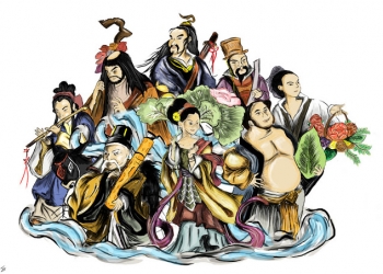 Você conhece os Oitos Imortais da mitologia chinesa?