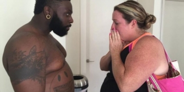 Treinador ganha mais de 30 quilos para incentivar aluna a perder peso