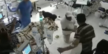 Terror: homem invade hospital e ateia fogo em paciente