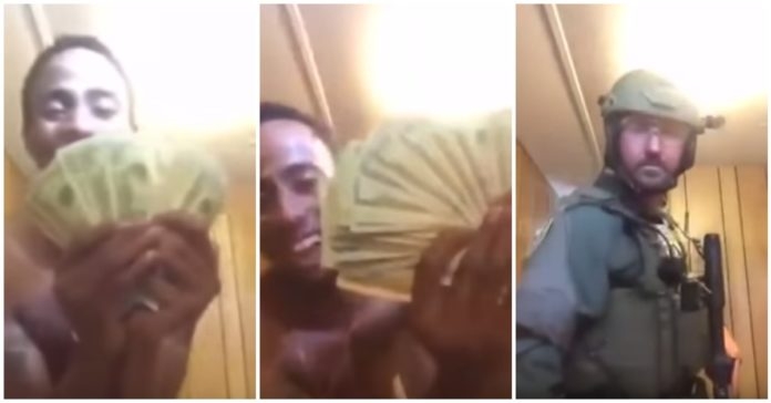 Traficante de drogas é preso enquanto fazia “live” no facebook