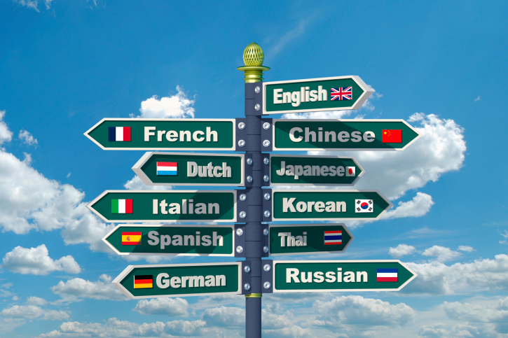 Languages Signpost