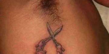 Você tatuaria sua axila? Veja ideias de quem fez