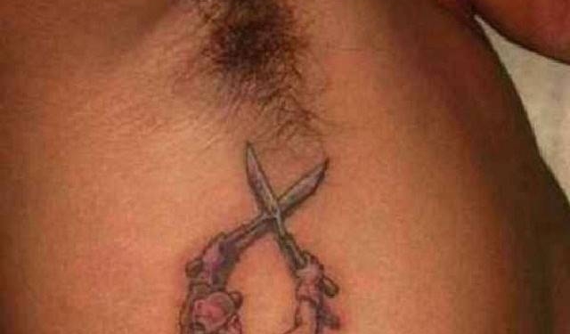 Você tatuaria sua axila? Veja ideias de quem fez