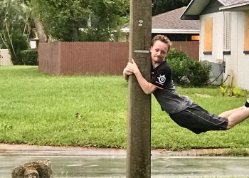 O furacão Irma não acabou com o senso de humor da Flórida