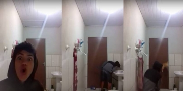 Esse jovem descobriu da pior forma que gatos não matam ratos