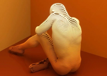 Você já imaginou pessoas feitas de macarrão?