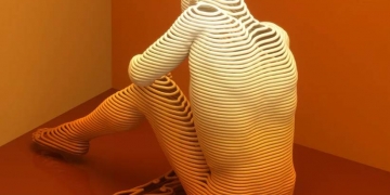 Você já imaginou pessoas feitas de macarrão?