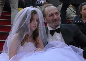 Como você reagiria se visse uma menina de 12 anos se casando?