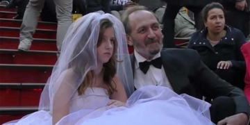 Como você reagiria se visse uma menina de 12 anos se casando?