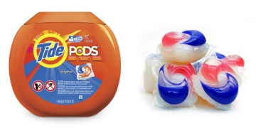 Nova moda idiota: os internautas agora comem cápsulas de sabão