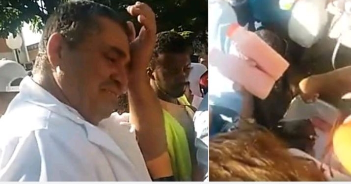 População se une para evitar apreensão de mercadorias de ambulante