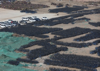 China vive um drama com verdadeiro cemitério de bicicletas