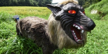 Japão adota lobo-robô contra ataques de cervos e javalis a plantações