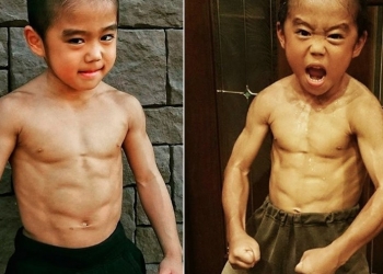 Com apenas 8 anos, mini Bruce Lee treina mais de 4 horas por dia