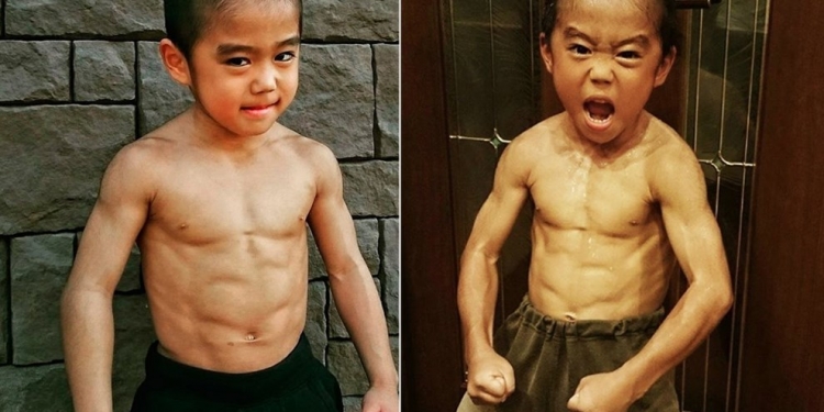 Com apenas 8 anos, mini Bruce Lee treina mais de 4 horas por dia