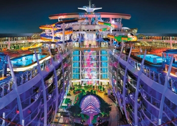 Esse é o maior cruzeiro do mundo, o Symphony of the Seas