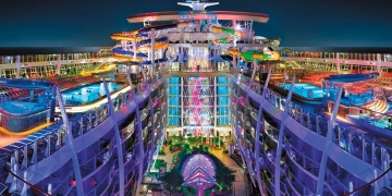 Esse é o maior cruzeiro do mundo, o Symphony of the Seas